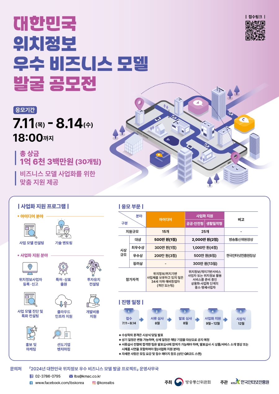 대한민국 위치정보 우수 비즈니스 모델 발굴 공모전